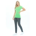 thumbnail image 2 of NATURAL UNIFORMS WOMENS SHORT SLEEVE T SHIRT EXTRA SOFT SUMMER TEES, 2 of 3