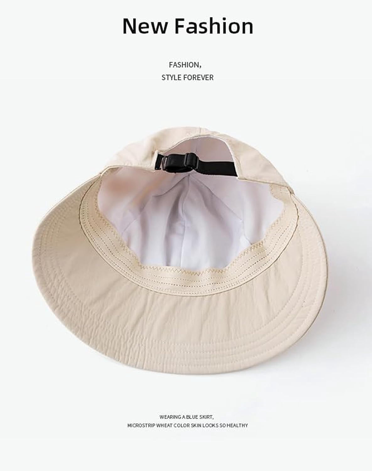 Dodorado Sun Hat, Women's Wide Brim Sun Visor Hat, UPF 50+ Lightweight & Breathable