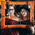 thumbnail image 2 of Spooky Home Decor, Inflatable Halloween Decorations, Giant Orange Photo Booth Frame For Memorable Festive Moments, High-Quality Eco-Friendly PVC, 2 of 5
