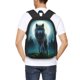 thumbnail image 4 of Fotbe Wolf Mochila para Hombre y Mujer - Tela Oxford 600D Resistente - Mochila Impermeable de Gran Capacidad para Escuela, Viajes y Senderismo, 4 of 6