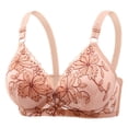 thumbnail image 1 of Comfortable Bras for Women,Woman Color Comfortable Hollow Out Perspective Bra Underwear No Rims, 1 of 2