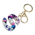 thumbnail image 1 of ABPWLY Mother's Day Custom Creative Keyring Clasp 26 English Letter Pendant Keyring Clearance Keychains Canada Days Keychains Key Chains, 1 of 7