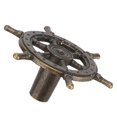 thumbnail image 4 of Handles Alloy Single Hole American Retro Steering Wheel Shape Wardrobe Door Drawer Pulls, 4 of 4