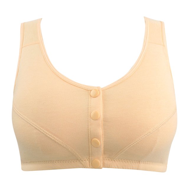 Yuyuzo Front Closure Bras for Women Comfort-Strap Wireless Convenient Bra Full-Coverage Everyday Bra