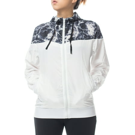 Womens Sport Jacket - Women's Lightweight Zipper Hoodie Fashion Outerwear Windbreaker Sport Jacket