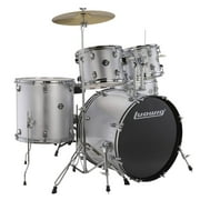 Ludwig Accent Drive 5-Piece Drum Set 22" Bass Drum Bass Silver Sparkle