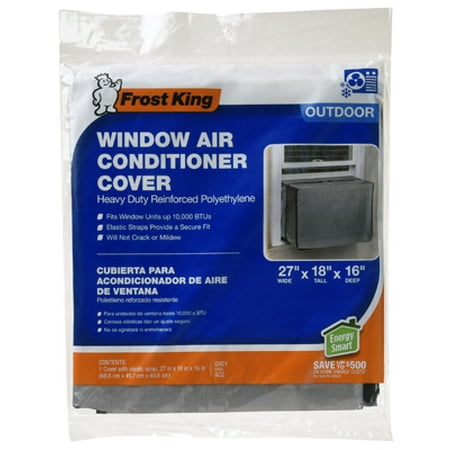 

Thermwell 2PK 18 x 27 x 16 Silver Window Air Conditioner Cover