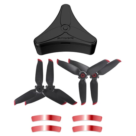 Quick Release Propellers Replacement Blades + Sticker +Case For FPV Yutnsbel
