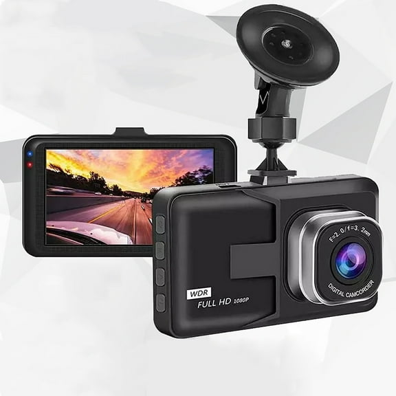 Giunmcul up to 50% Off Dash Cam Video Recorder Driving for Front and Rear Recording Car Night Wide Angle Dashcam Video Record Car DVR