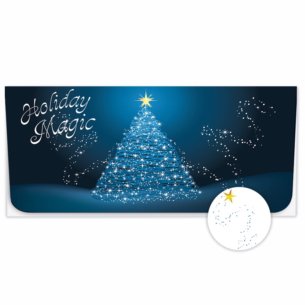 Holiday Money Envelopes Holiday Magic Blue 250pcs Gift Envelopes For Cash Walmart Com Walmart Com