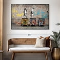 thumbnail image 3 of Elephant Stock Life Is Short Wall Art - Horizontal Canvas Wall Art - Living Room Wall Decor - Inspirational And Typography Canvas - Black And Gray Decor - 51" x 34", 3 of 8