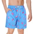 thumbnail image 1 of SURJDE Mens Swim Trunks Quick Dry Mens Board Shorts Bathing Suits Mens Swim Trunks with Compression Liner, 1 of 7