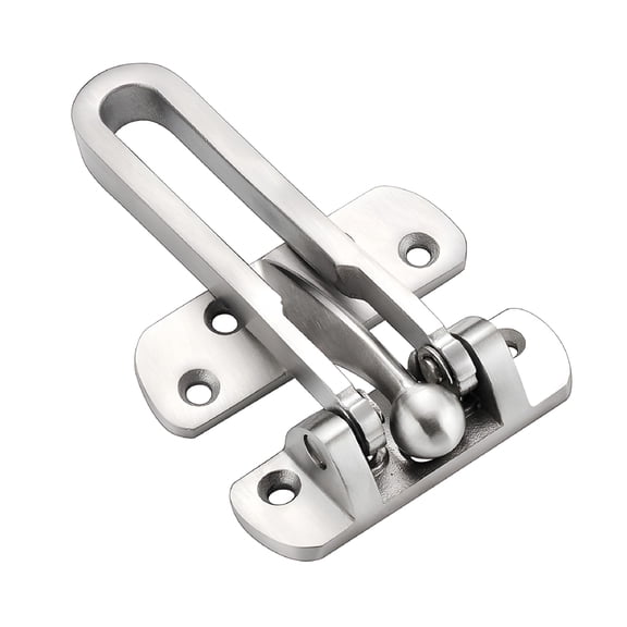 TALENO Home Security Door Lock,Latch Guard Clasp Front Door Locks for Kids,Home Reinforcement Lock for Swing-in Doors,Hotel Door Latches,Thicken Solid Aluminium Alloy