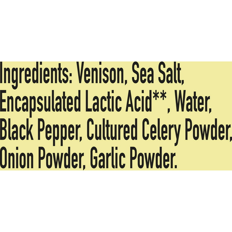 Epic Bar Venison Sea Salt + Pepper Bar 12 Bars 1.5 oz (43 g) Each