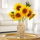 thumbnail image 4 of unbranded 1Ud Florero De Cristal Con Tejido Para Arreglo Floral Y De Hogar, 4 of 6