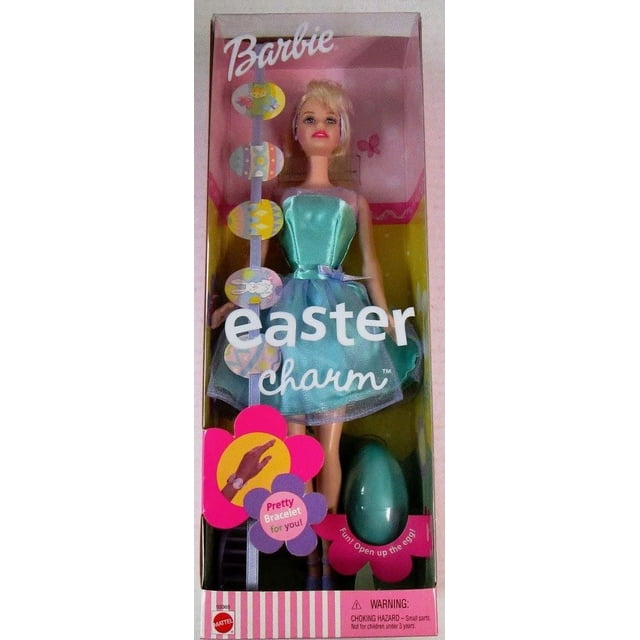 Muñeca Barbie de Pascua Edición Especial con Pulsera Bonita para Ti 2001 Barbie