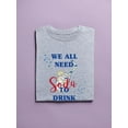 thumbnail image 3 of We All Need Soda To Drink Shaped T-Shirt Women -Image by Shutterstock, Female x-Large, 3 of 4