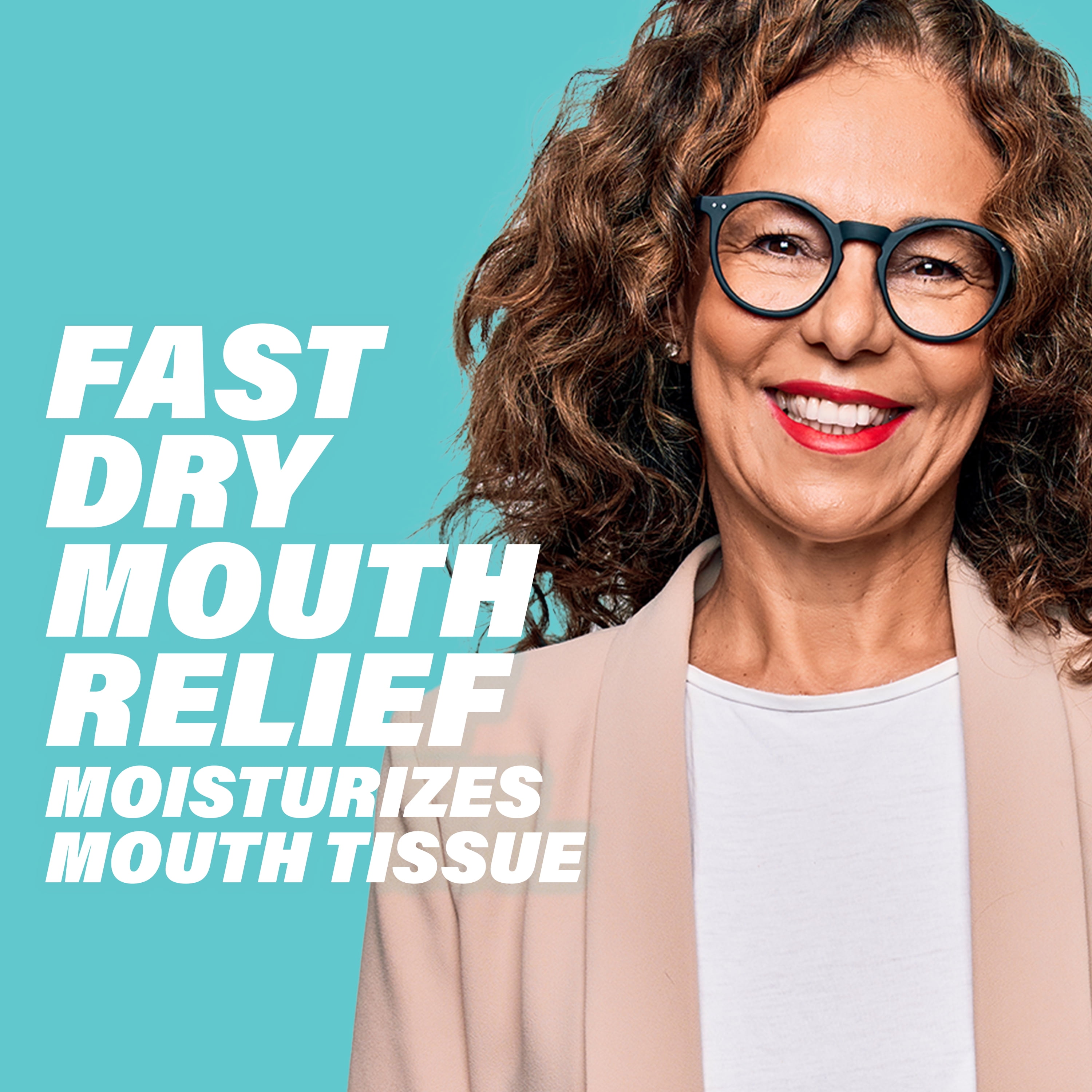 ACT Dry Mouth Anticavity Fluoride Mouthwash, Soothing Mint, 33.8 fl. oz.