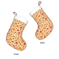 thumbnail image 3 of Rateoe Autumn Red and Orange Maple Leaves Print Christmas Stockings,18 Inch Large Christmas Stockings Decoration Ornaments for Holiday Home Fireplace Indoors, 3 of 7