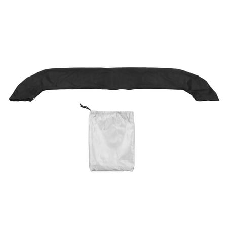Sorven Bimini Top Replacement Cover Bimini Top Replacement Cover, Foldable Waterproof Oxford Cloth Boat Canopy High Temperature Resistant for Kayaks