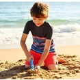 thumbnail image 5 of INGEAR Little Boys Quick Dry Beach Board Shorts Kids Swim Trunks UPF 50+ Swimsuit with Pockets, 5 of 7