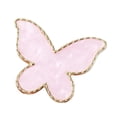 thumbnail image 4 of Paleta de Arte de Uñas Anillos Paleta de Mezcla de Colores de Pintura Jinwen Forma de Mariposa Rosa, 4 of 8