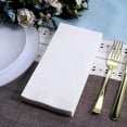 [480 Pack] FOCUSLINE Disposable Bathroom Napkins, Linen Feel Guest