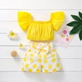 thumbnail image 2 of Mercatoo Baby Girl Clothes Outfits Cotton O Neck Tops Casual 2PC Set Toddler Girls Clothes, 2 of 8