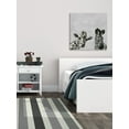 thumbnail image 4 of Marmont Hill Giraffe and Zebra V Canvas Wall Art, 4 of 7