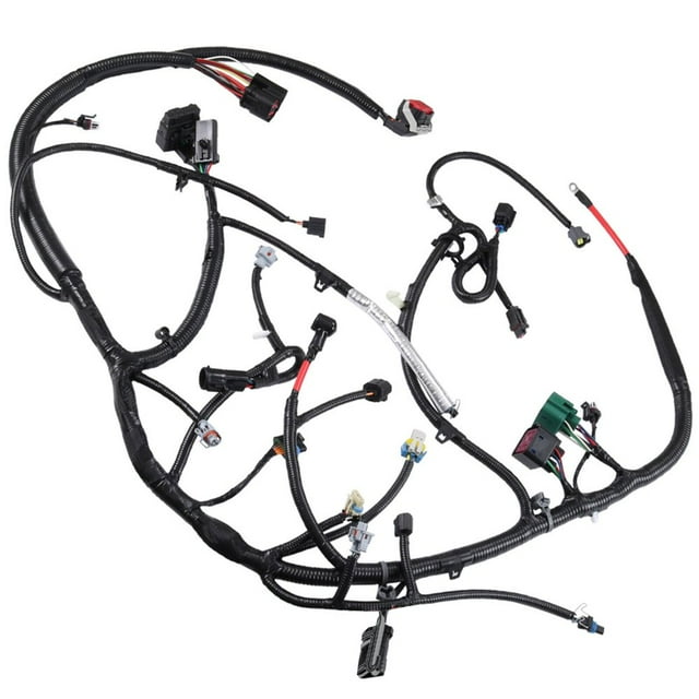 SUTENGDA Faisceau de Câblage Moteur Premium 6.0L pour Ford Super Duty pour Modèles Voitures 2004 Pièce de Réparation