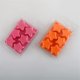 thumbnail image 2 of Contenedores de cera derretida - Contenedores de cera derretida de plástico vacíos transparentes de 6 cavidades - 50 paquetes Conchas con forma de pentáculo para T Transparente, Transparente, 2 of 5