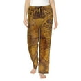 thumbnail image 2 of Kdxio Women's Comfy Stretch Vintage MapPrint Drawstring Pajama Pants-Medium, 2 of 9