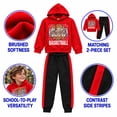 thumbnail image 5 of Quad Seven Boys Jogger Set 2 Piece Pullover Fleece Hoodie and Joggers Sweatpants for Boys, 5 of 7