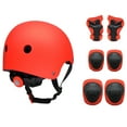 thumbnail image 3 of Equipo de protección Niños 7 en 1 Casco y almohadillas Set Almohadillas para rodilla ajustables para niños Almohadillas de codo Muñequeras para Scooter Patineta Patinaje sobre ruedas Ciclismo, 3 of 7