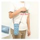 thumbnail image 5 of Quilt cover, cotton and linen, blue duck pattern, 1 piece, 5 of 5