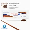 thumbnail image 2 of Dynarex 1201 Povidone Iodine Swabsticks 1 swabstick per pack (Box of 50), 2 of 3