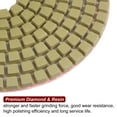 thumbnail image 4 of Uxcell 5 Packs 4" Grits 3000 Premium Diamond Polishing Pads Wet/Dry for Stone Concrete Marble Quartz, 4 of 6