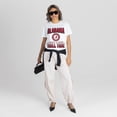 thumbnail image 3 of Women's Gameday Couture White Alabama Crimson Tide All-Time Classic Oversized Flowy T-Shirt, 3 of 5