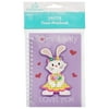Way To Celebrate Easter Foam Notebook, Some Bunny Loves You