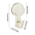 thumbnail image 3 of Vacuum Suction Cup Hook For Bathroom Bathroom Kitchen Household Use With No Traces And Strong Suction Hook Bathroom Towel Hook Kitchen Cloth Hook Hat Hook, 3 of 6
