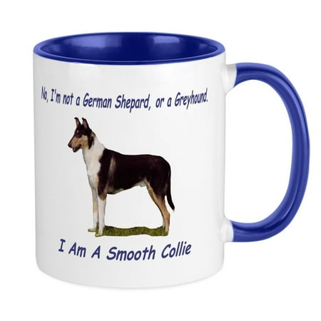 

CafePress - Smooth Collie Mugs - Ceramic Coffee Tea Novelty Mug Cup 11 oz