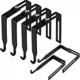 thumbnail image 2 of Accessories Adjustable Cubicle Hangers Stainless Steel Home Supplies Partition Hanger Universal Cubicle Hooks, 2 of 7