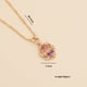 thumbnail image 4 of Xihbxyly Collar con Colgante de Flor de Sol Multicolor y Cristal para Mujer, 4 of 4