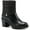 Black, variant on Alfani Womens Belcalise Faux Leather Puffer Booties
