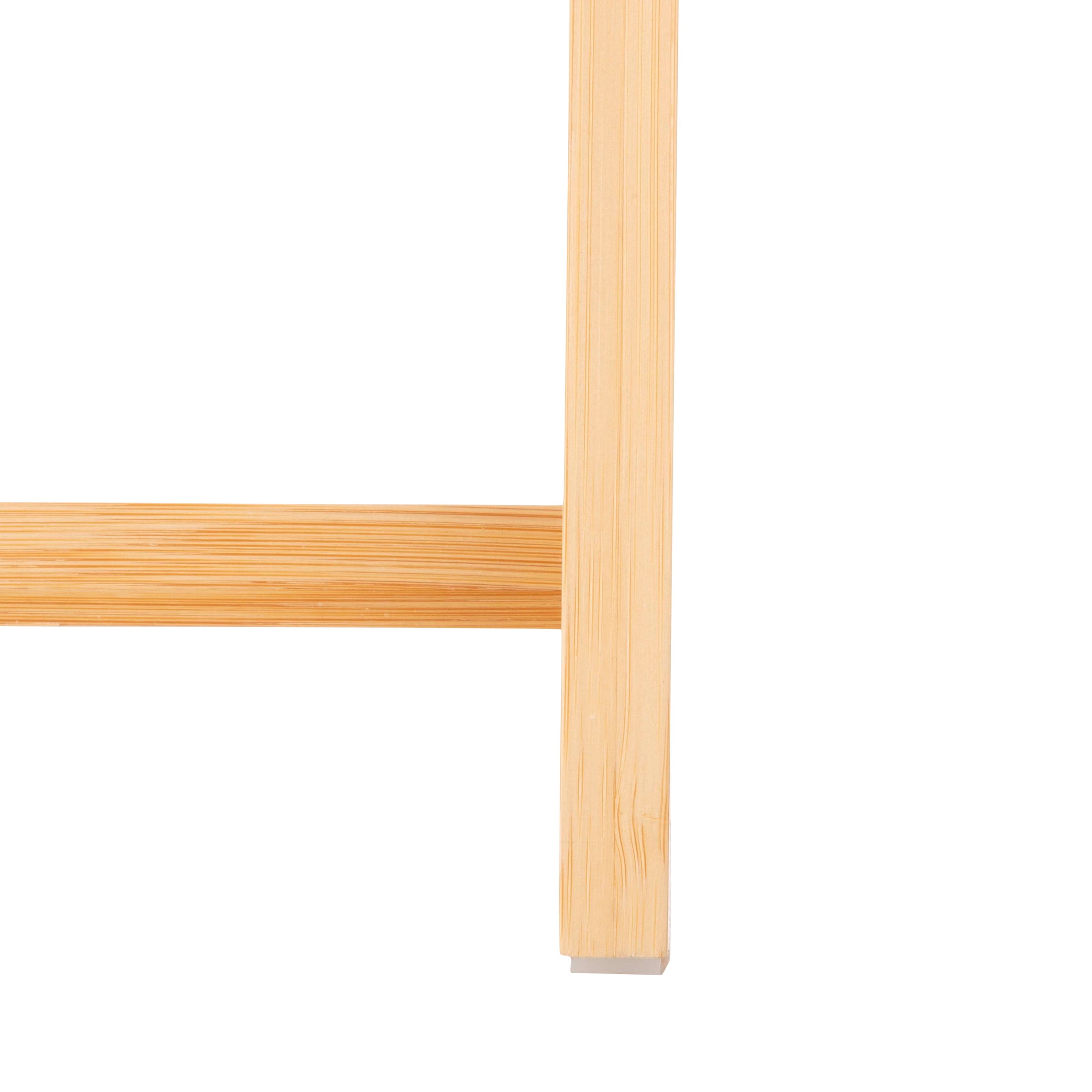 PETMAKER Elevated Dog Bowls with 10-Inch Tall Bamboo Raised Stand