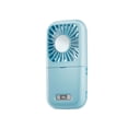 thumbnail image 2 of Foldable Makeup Mirror Fan LED Light Neck Hanging Cooling Fan USB Rechargeable Portable Ice Compress Fan For Daily Makeup Desk Use Travel Office Outdoor Hot Weather Comfort, 2 of 9