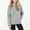 Gray #135, variant on Kids' Hoodie Dropped Shoulder Ribbed Cuff Long Sleeve Casual Pullover Basic Comfortable Solid Color Fall Top