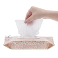 thumbnail image 5 of Bolsa de toallitas húmedas EVA para bebé, funda portátil con tapa, correa a presión, reutilizable, recargable, caja de pañuelos útiles para cosméticos, 5 of 5
