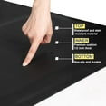 thumbnail image 5 of 3' x 4' Barber Floor Mat Anti Fatigue for Stylist Standing, 1/2'' Thick Comfort Matt Square Base for Salon Styling Chair, Hair Cutting Hairdressing Beauty Equipment, 5 of 10