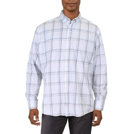 UPC 762373390156 product image for Vince Camuto Mens Cotton Button-Down Shirt | upcitemdb.com